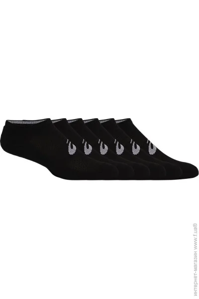  ASICS  6PPK Ankle Sock Black S (1092-4550455148889)