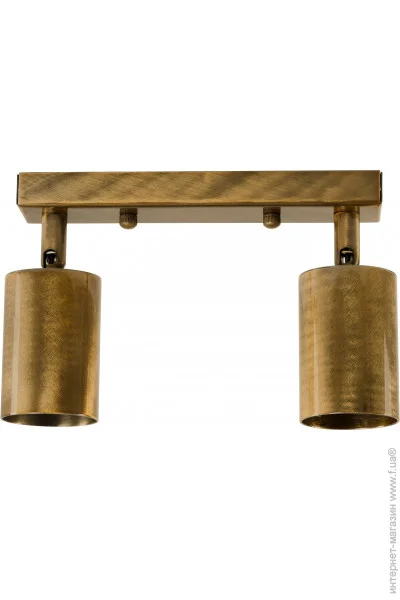 Atmolight Світильник стельовий Атмолайт Chime GU10 L90-2 BrushGold золото Atmolight Світильник стельовий Атмолайт Chime GU10 L90-2 BrushGold золото