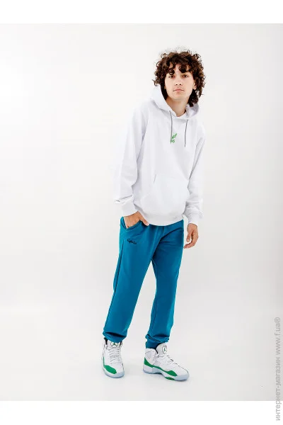   Australian   ESSENTIAL FLEECE PANTS RIB BOTTOM  L (7dLSUPA0010-184 L)