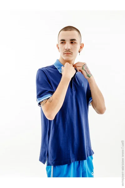   Australian   LINES POLO PIQUE" EL R-FIT  L (7dLSUPO0010-842 L)