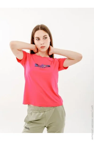  Australian LOGO FLOWERS TEE JERSEY (LSDTS0027-227-2XL)