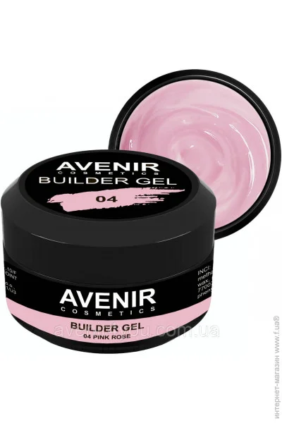 Avenir Cosmetics Гель для нігтів Авенір Про № 04 (Пінк роуз), 30 мл (2009610004048) Avenir Cosmetics Гель для нігтів Авенір Про № 04 (Пінк роуз), 30 мл (2009610004048)