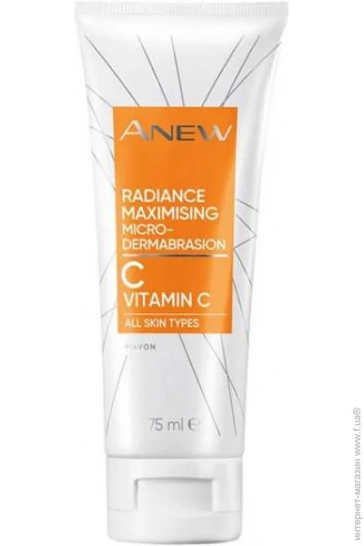 Пилинг-скраб для лица с витамином С Avon «Максимальное сияние» (5059018347602) Пилинг-скраб для лица с витамином С Avon «Максимальное сияние» (5059018347602)