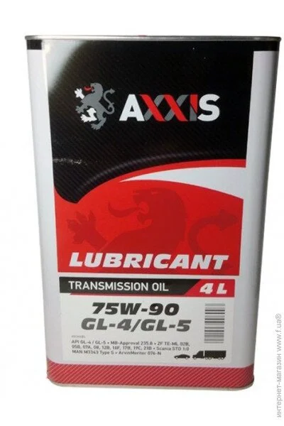   Axxis 75W-90 GL-4/GL-5 4 ( 48021043906 )