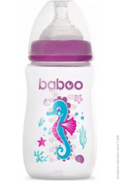 Бутылочка для кормления child BABOO Бутилочка для годування "Морський коник" 250 мл (90404) Бутылочка для кормления child BABOO Бутилочка для годування "Морський коник" 250 мл (90404)