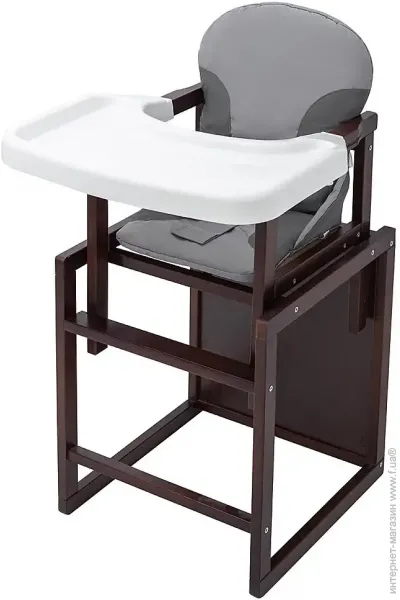 Стільчик-трансформер для годування Стільчик-трансформер Babyroom Поні-220 тонований пластикова стільниця сірий - графіт (626010) Стільчик-трансформер для годування Стільчик-трансформер Babyroom Поні-220 тонований пластикова стільниця сірий - графіт (626010)