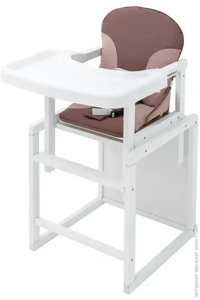 Стільчик-трансформер для годування Babyroom Поні-240 шоколад-капучіно (625749) Стільчик-трансформер для годування Babyroom Поні-240 шоколад-капучіно (625749)