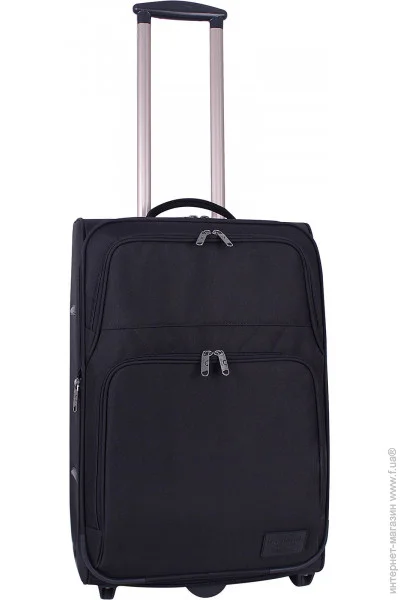 Дорожня валіза Bagland Леон середня 51 л. чорний (003766624) Дорожня валіза Bagland Леон середня 51 л. чорний (003766624)