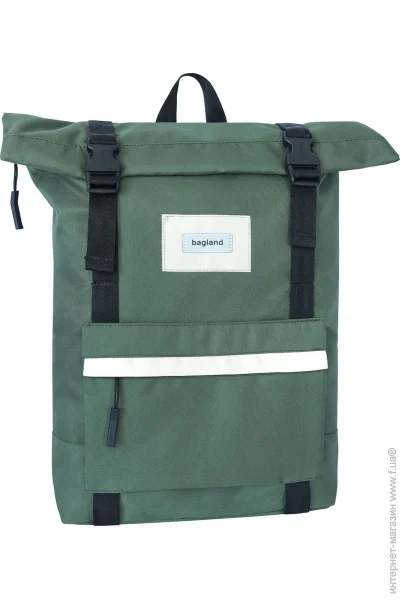 Рюкзак міський жіночий, чоловічий Bagland Holder 25 л. хакі (0051666) Рюкзак міський жіночий, чоловічий Bagland Holder 25 л. хакі (0051666)