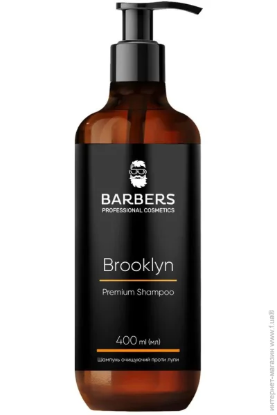 Шампунь Barbers Для чоловіків проти лупи Brooklyn 400 мл (734916) Шампунь Barbers Для чоловіків проти лупи Brooklyn 400 мл (734916)