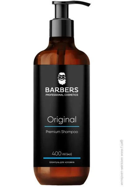 Шампунь Barbers Для щоденного використання Original 400 мл (734915) Шампунь Barbers Для щоденного використання Original 400 мл (734915)