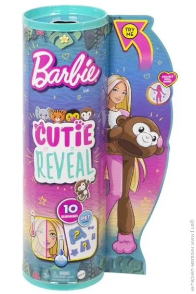Barbie  Cutie Reveal     (HKR01)