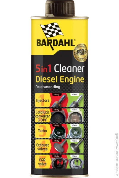  Bardahl    diesel 5in1 cleaner 0,5  9357b (59373)