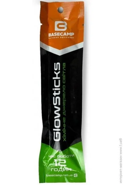    Basecamp  GlowSticks Green (1033-BCP 60413)