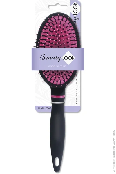 Расческа Beauty Look Щетка для волос 414929 черный Расческа Beauty Look Щетка для волос 414929 черный