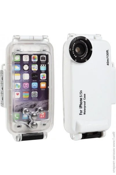  Becover Waterproof Case for Apple iPhone 5/5S  White (702534)