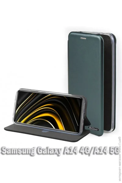 - Becover Exclusive  Samsung Galaxy A14 4G SM-A145/A14 5G SM-A146 Dark Green (709029)
