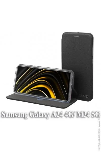 - Becover Exclusive Samsung Galaxy A24 4G SM-A245/M34 5G SM-M346 Black (709783)