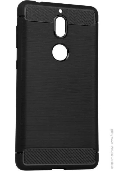  Becover Carbon Series  Nokia 7 Black (702209)