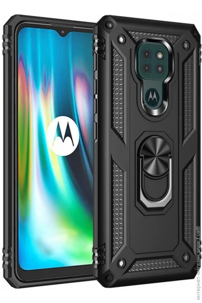  Becover Military  Motorola G9 / G9 Play Black (705562)