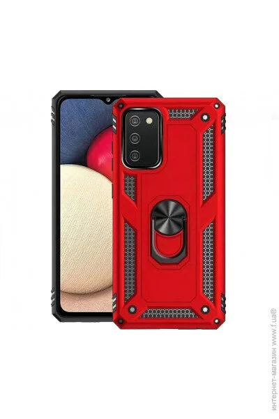  Becover Military  Samsung Galaxy A02s SM-A025 Red (706014)