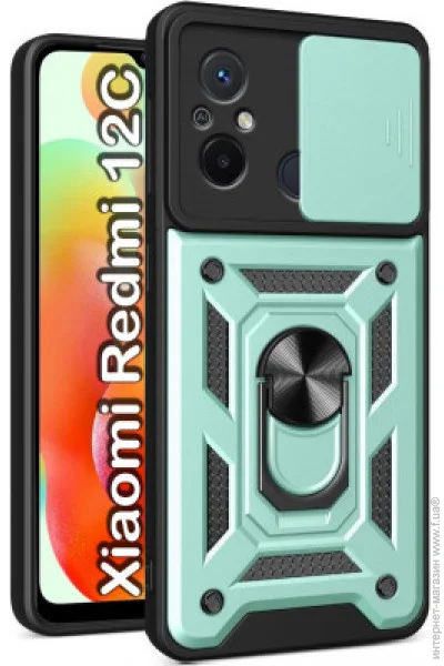  Becover Military  Xiaomi Redmi 12C Dark Green (709167)