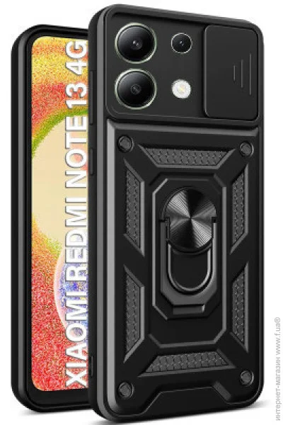  Becover Military  Xiaomi Redmi Note 13 4G Black (710689)