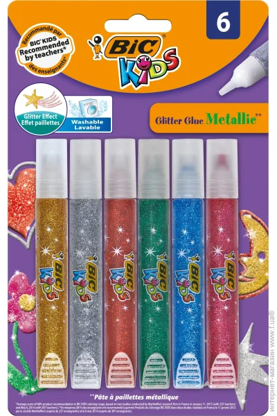 г  BIC   Metallic Glitter 6 .