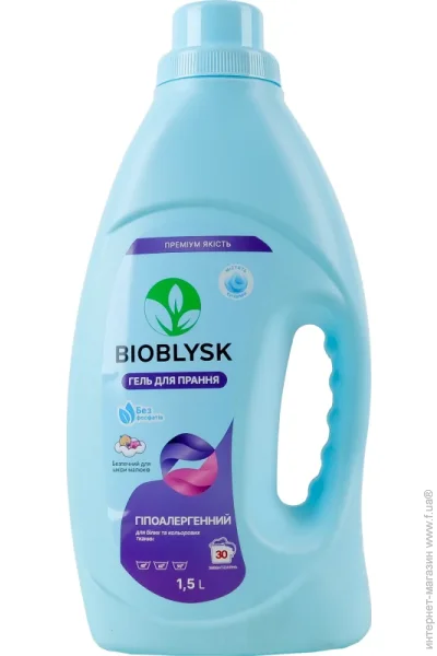 Гель для стирки Bioblysk Гель для машинной стирки Baby 1TCHK5 л Гель для стирки Bioblysk Гель для машинной стирки Baby 1TCHK5 л