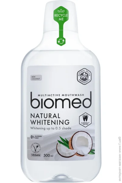 Biomed     NATURAL WHITENING 500 