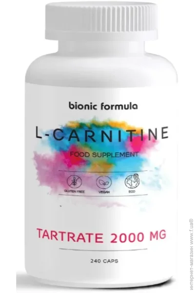 Bionic Formula L-Carnitine 2000 mg 240 Caps (000022419)