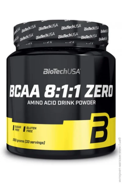  BCAA BioTech BCAA 8:1:1 Zero, 250   