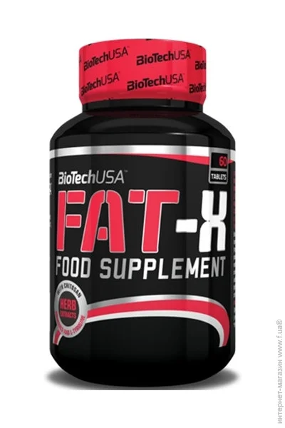 Жиросжигатель BioTech Fat X, 60 таблеток Жиросжигатель BioTech Fat X, 60 таблеток