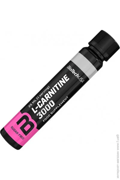  BioTech L-Carnitine 3000, 25  
