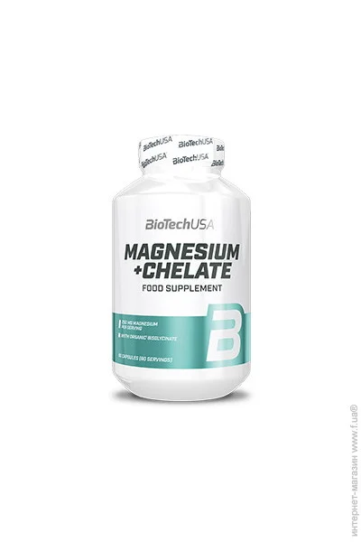 ³   BioTech Magnesium + Chelate, 60 