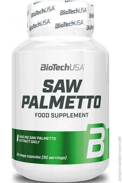     BioTech Saw Palmetto 60 caps (00000031705)