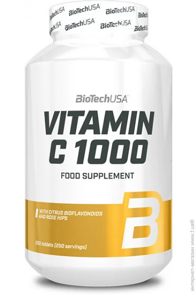 ³   BioTech Vitamin C 1000, 250 