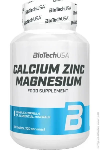   BioTech ³-  Calcium Zinc Magnesium 100 . / .