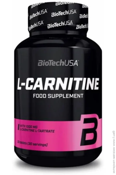 BioTech  L-carnitine 1000 mg 30 .