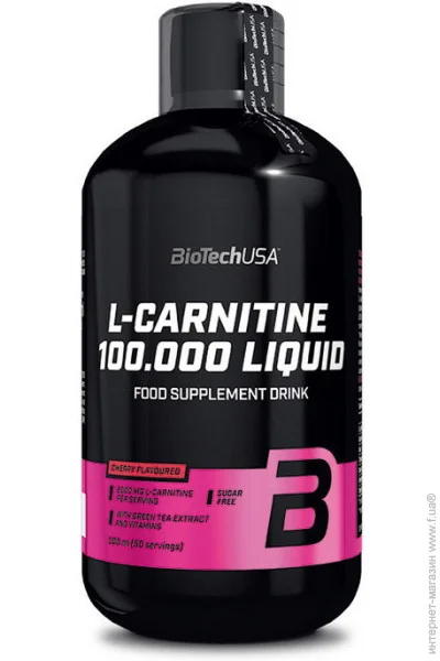  BioTech L-Carnitine 100 000 (500 ml, cherry) (00174-02)