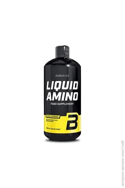  BioTech Liquid Amino 1000 ml /25 servings/ Lemon (000008086)