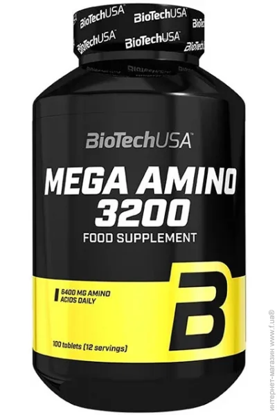 BioTech  Mega Amino 3200 100 .