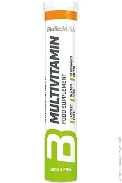 Мультивитаминный комплекс BioTech Витаминно-минеральный комплекс Multivitamin Effervescent tablets 20 шт./уп. Мультивитаминный комплекс BioTech Витаминно-минеральный комплекс Multivitamin Effervescent tablets 20 шт./уп.