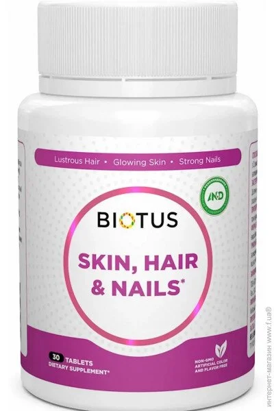   Biotus Hair, Skin & Nails 30 Tabs BIO-531194 (000017691)