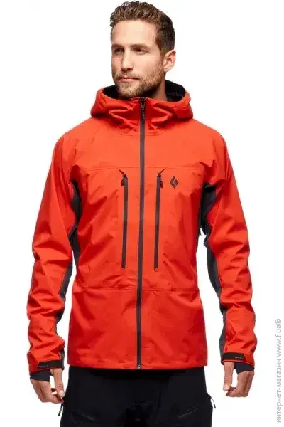 Black Diamond  M Dawn Patrol Hybrid Shell Octane Red S (1033-BD 7450048001SML1)