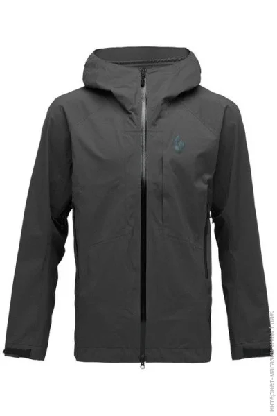 Black Diamond M Highline Stretch Shell   (Anthracite, M) (BD 7420100001MED1)