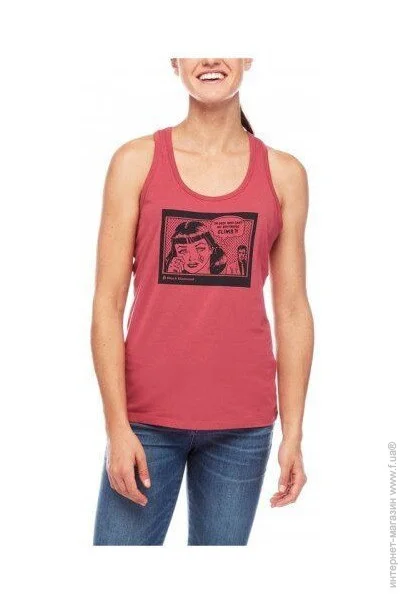   Black Diamond W Boyfriend Tank   (Wild Rose, XS) (BD 730007.6012-XS)