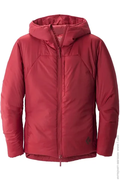 Black Diamond  W Stance Belay Parka Maroon S (1033-BD HRC0.613-S)
