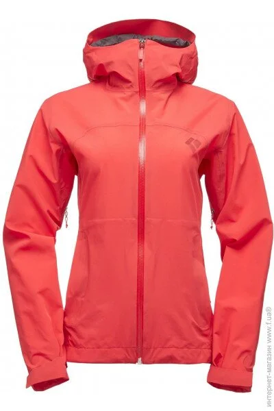 Black Diamond  W Stormline Stretch Rain Shell Paintbrush XS (1033-BD M697.656-XS)