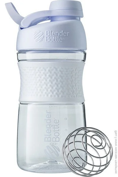 Blenderbottle   () BlenderBottle SportMixer Flip 20oz/590ml White (SM 20oz White)